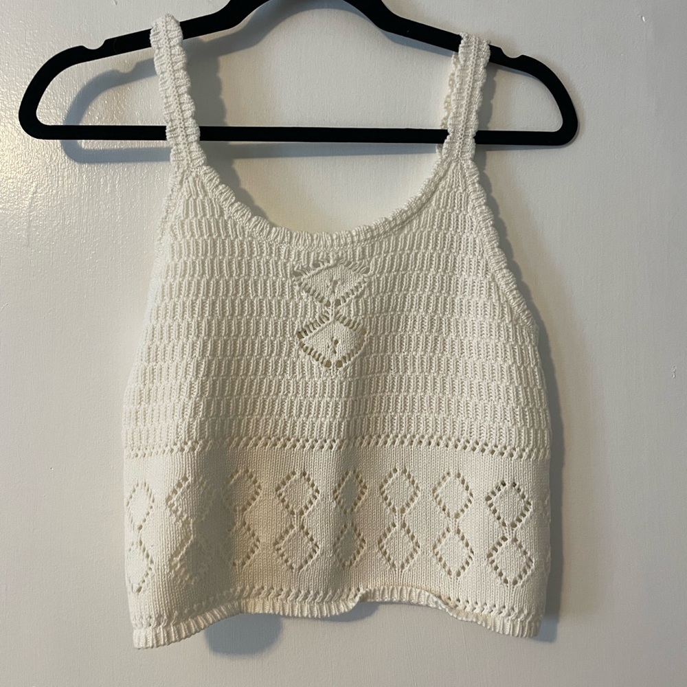 Crochet tank top